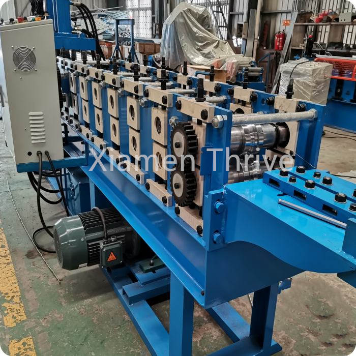 Metal Palisade Fence Roll Forming Machine